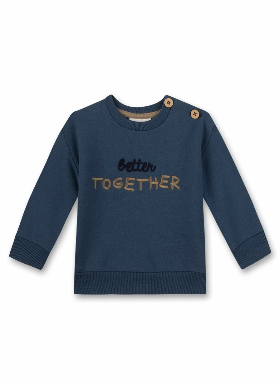 Jungs 0-3 Sanetta Sweatshirts | Jungen-Sweatshirt Blau