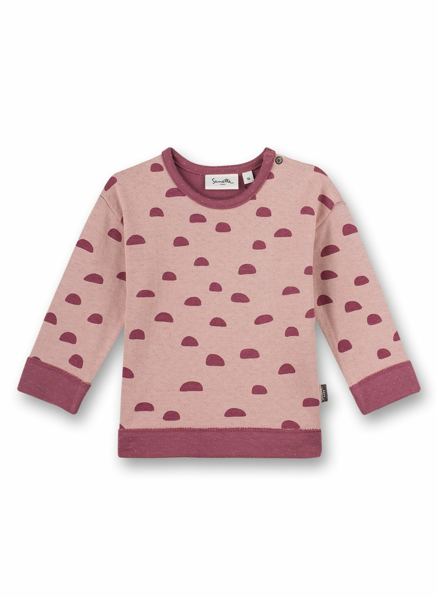 Madchen 0-3 Sanetta Sweatshirts | Madchen-Sweatshirt Rosa