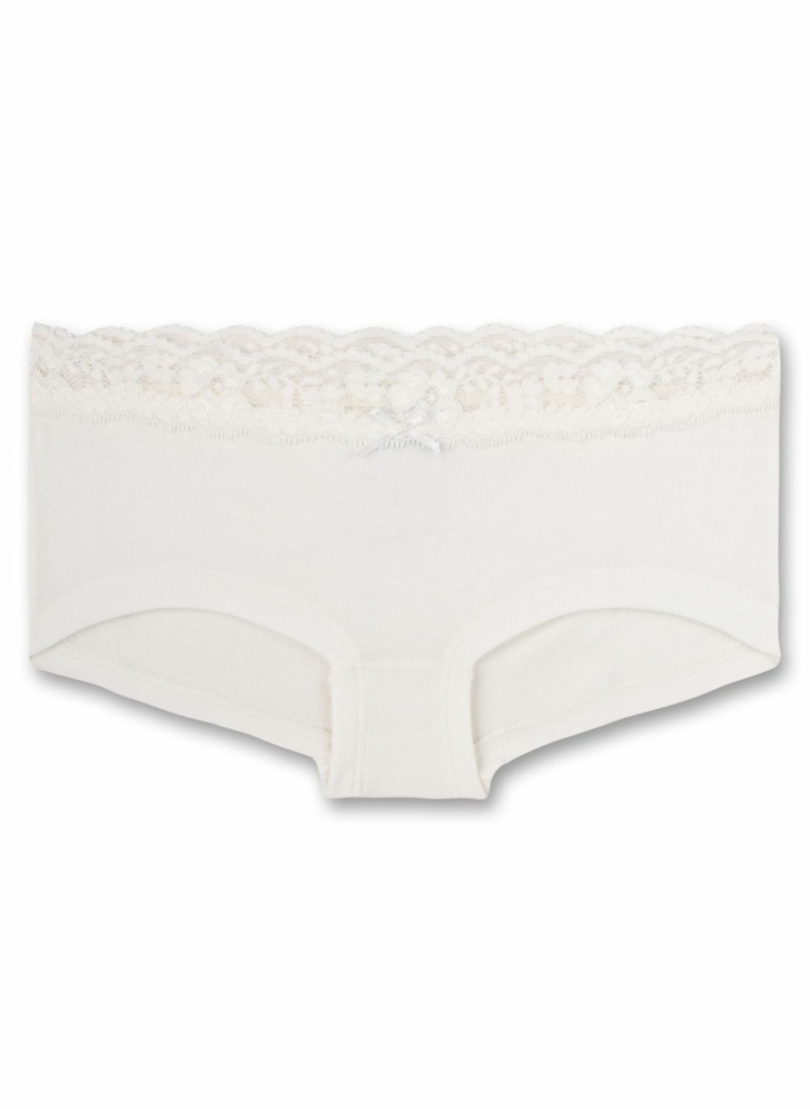 Madchen 3-14 Sanetta Panties & Hipster | Madchen-Cutbrief Off-White