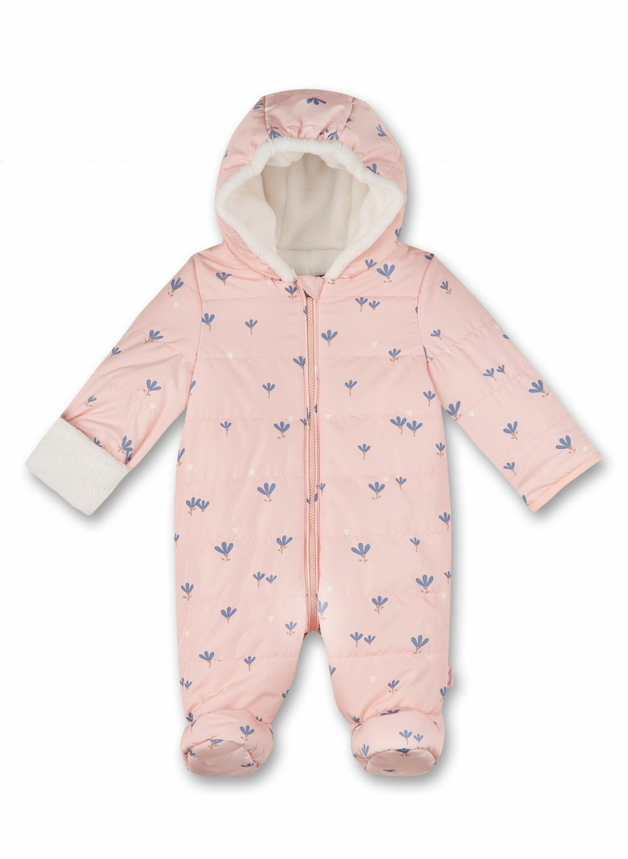 Madchen 0-3 Sanetta Outdoor | Madchen-Outdooroverall Rosa