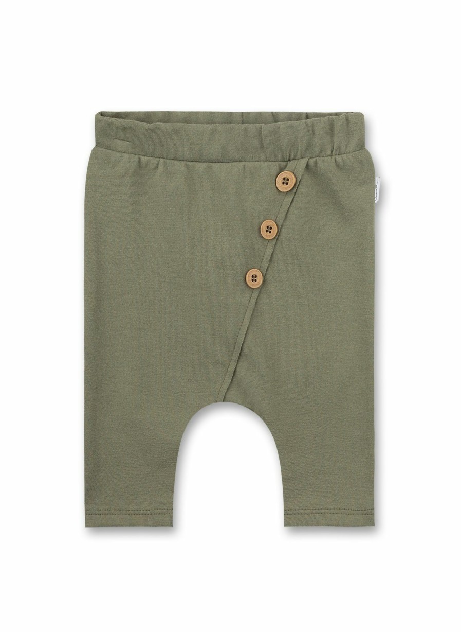 Jungs 0-3 Sanetta Hosen | Unisex-Hose Grun