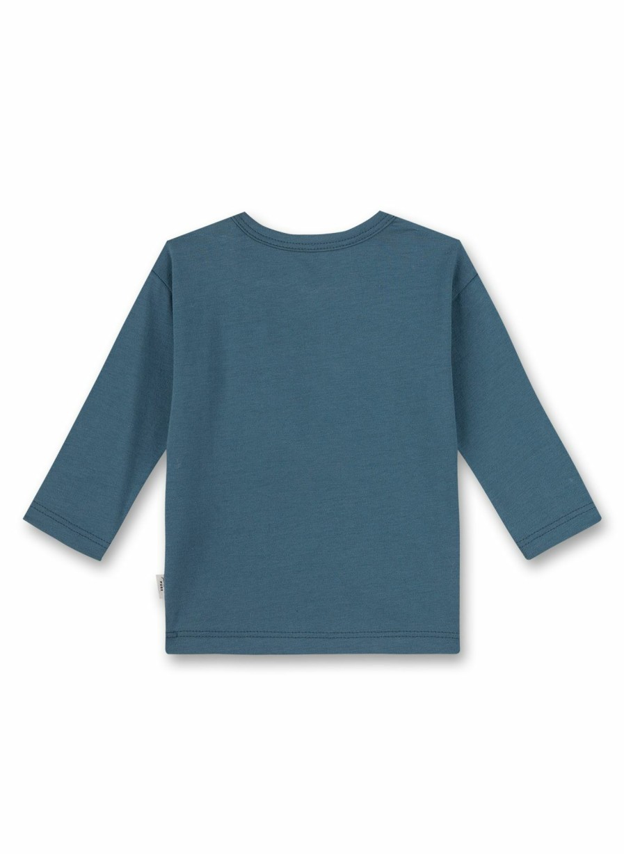 Jungs 0-3 Sanetta Shirts Langarm | Jungen-Shirt Langarm Blau