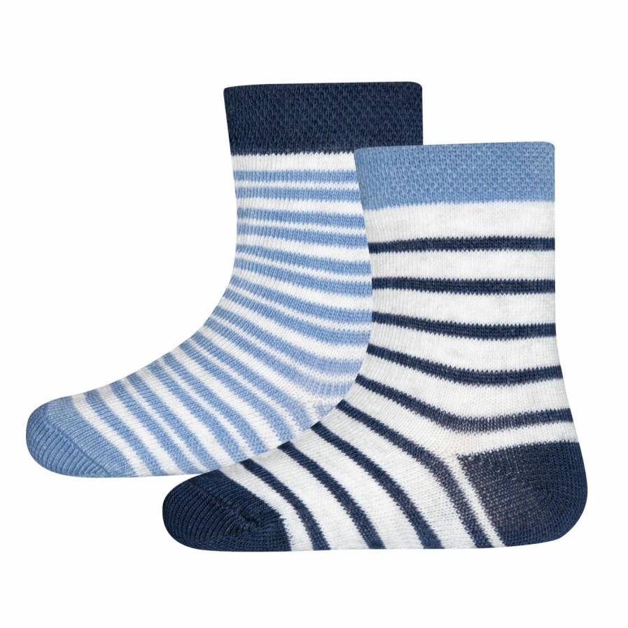 Jungs 0-3 Sanetta Accessoires | Jungen-Socken (Doppelpack) Ringel