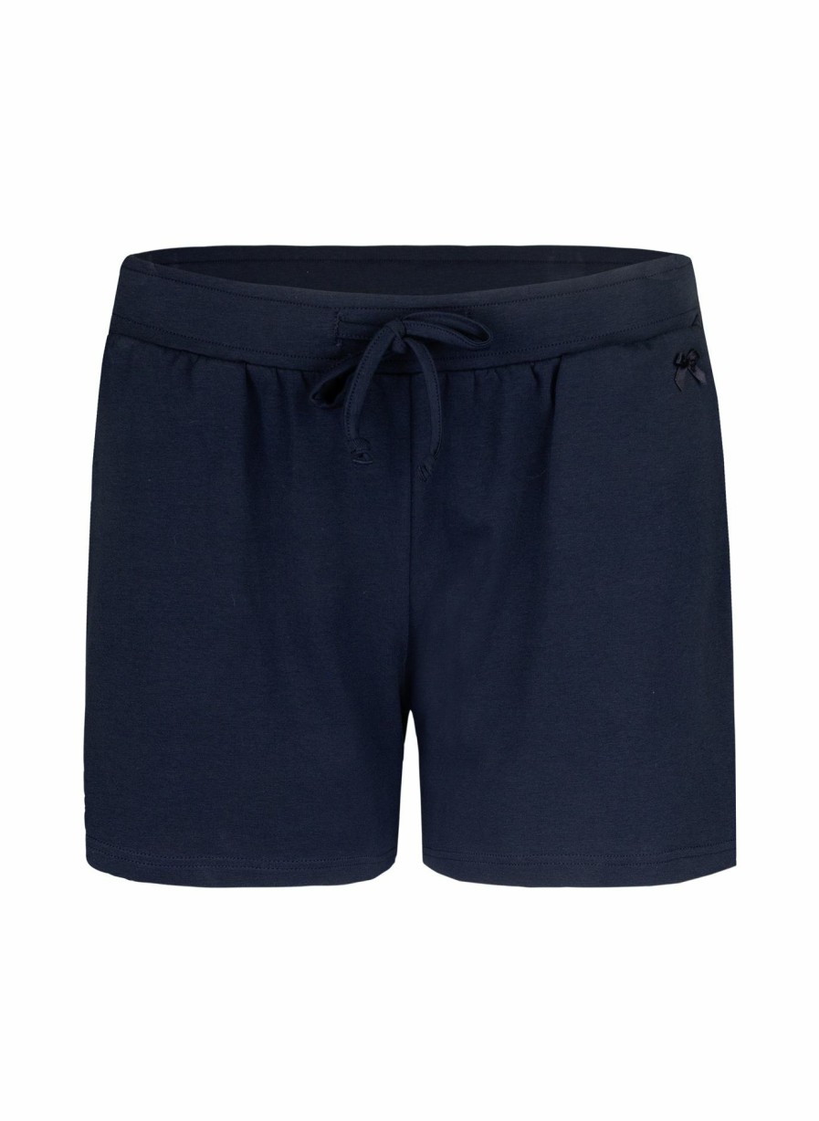 Damen Sanetta Shorts | Damen-Schlafshorts Dunkelblau