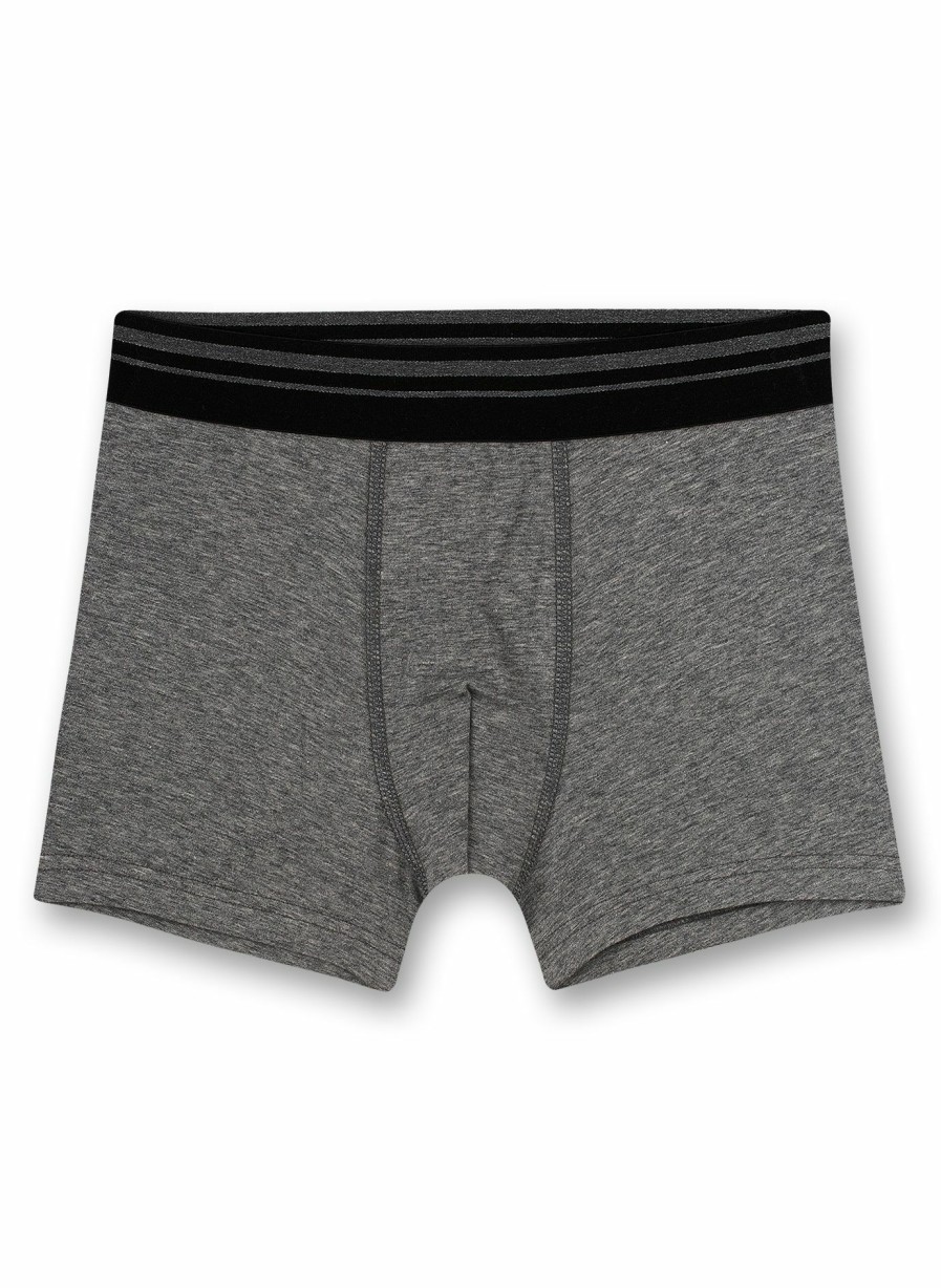 Jungs 3-14 Sanetta Shorts | Jungen-Hipshorts Graumelange