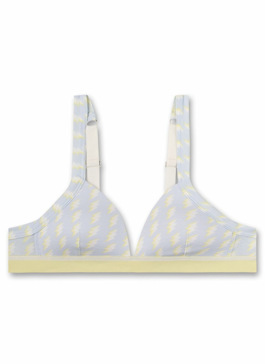 Madchen 3-14 Sanetta Bh & Bustiers | Madchen Soft-Cup Bra Hellblau