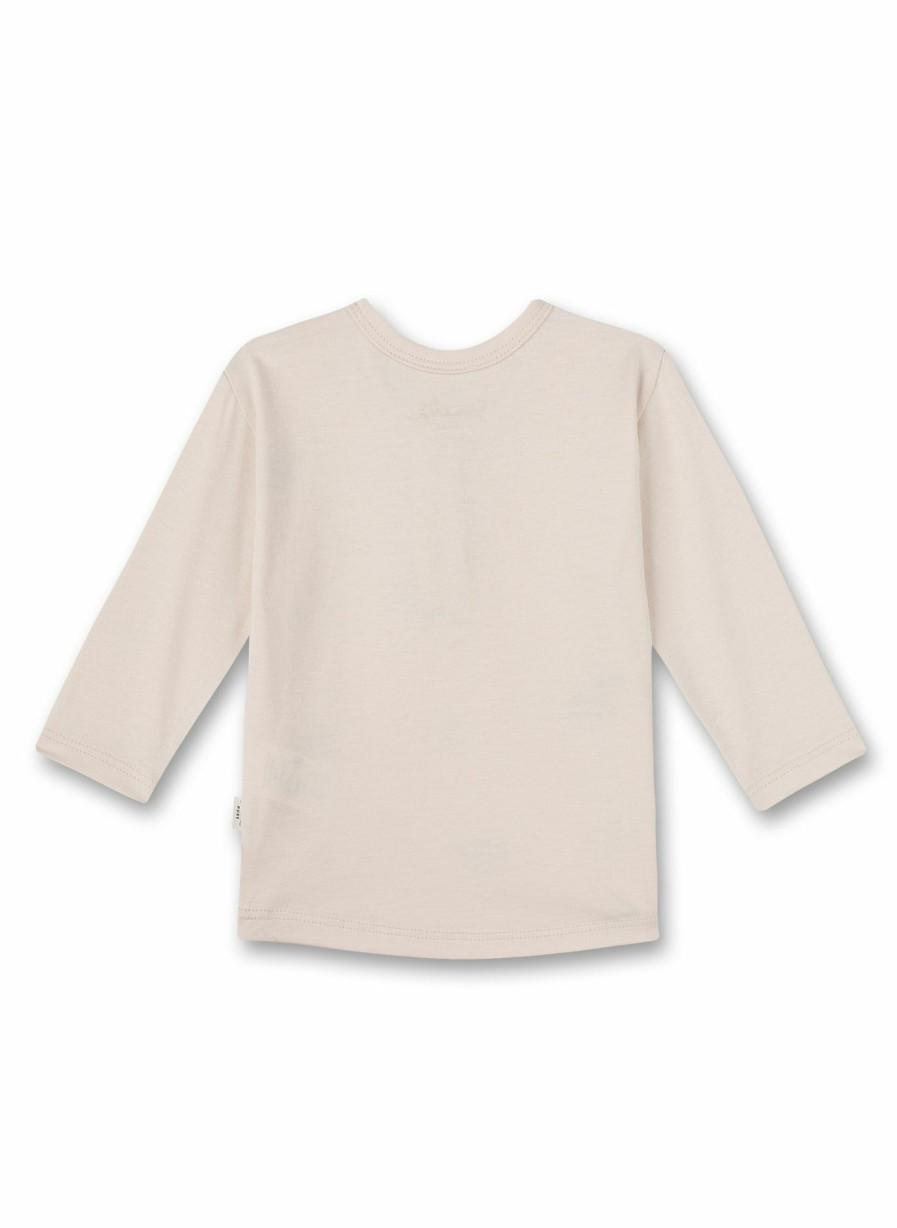 Jungs 0-3 Sanetta Shirts Langarm | Jungen-Shirt Langarm Off-White