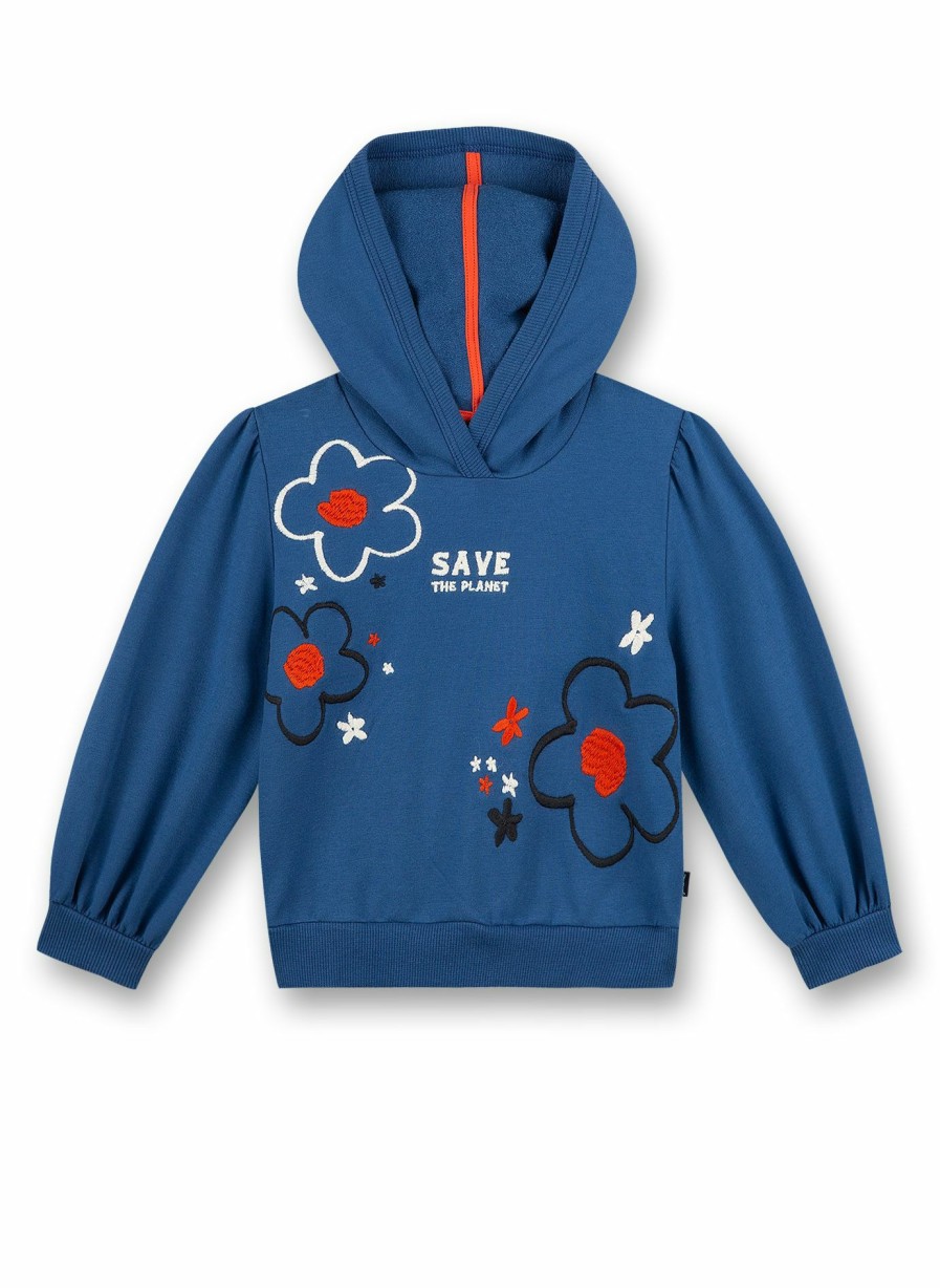 Madchen 3-14 Sanetta Sweatshirts | Madchen-Sweatshirt Blau Strawberry