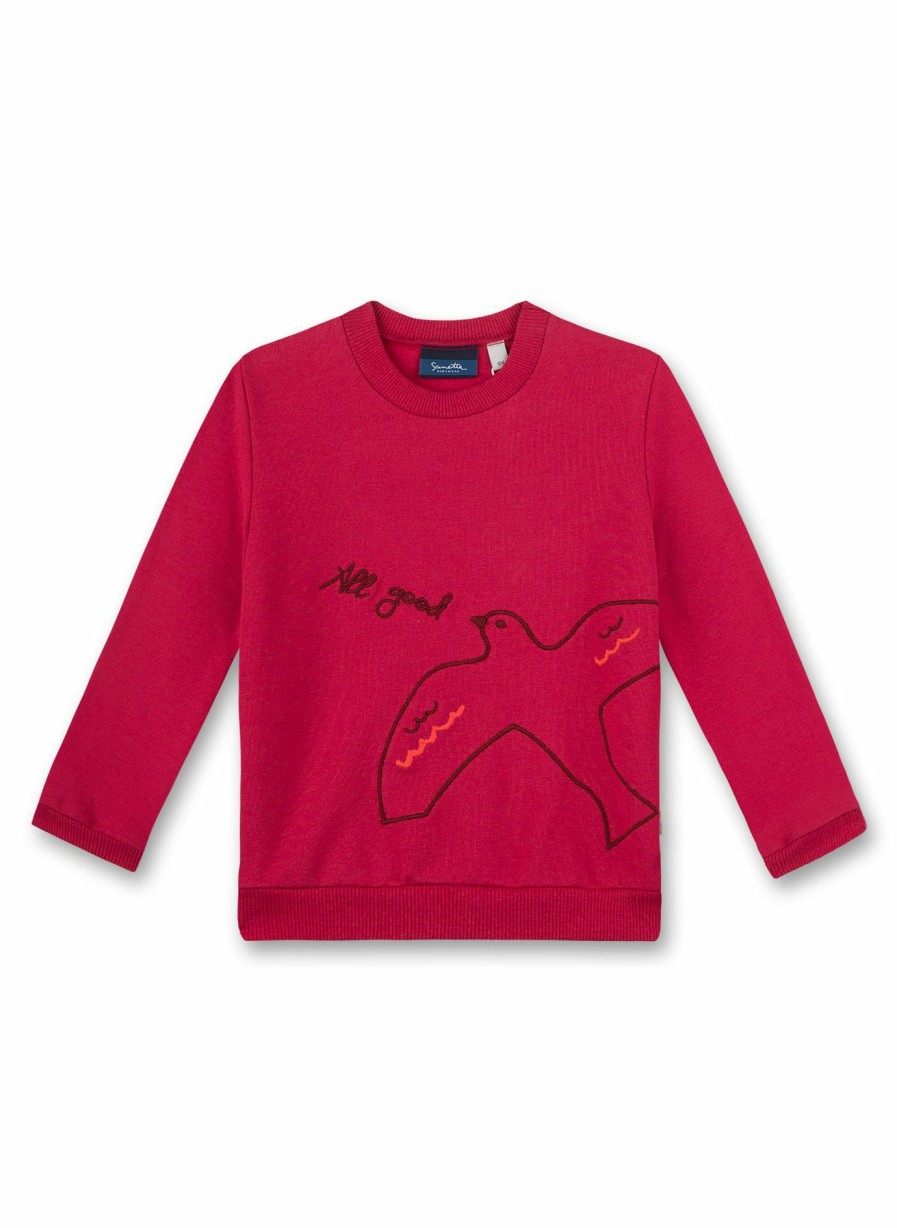 Madchen 3-14 Sanetta Sweatshirts | Madchen-Sweatshirt Pink