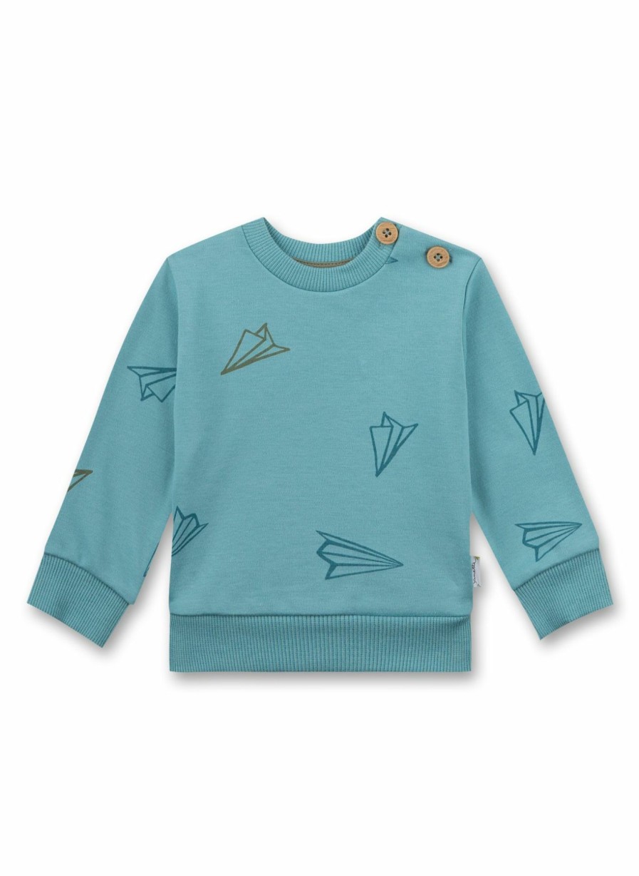 Jungs 0-3 Sanetta Sweatshirts | Jungen-Sweatshirt Blau