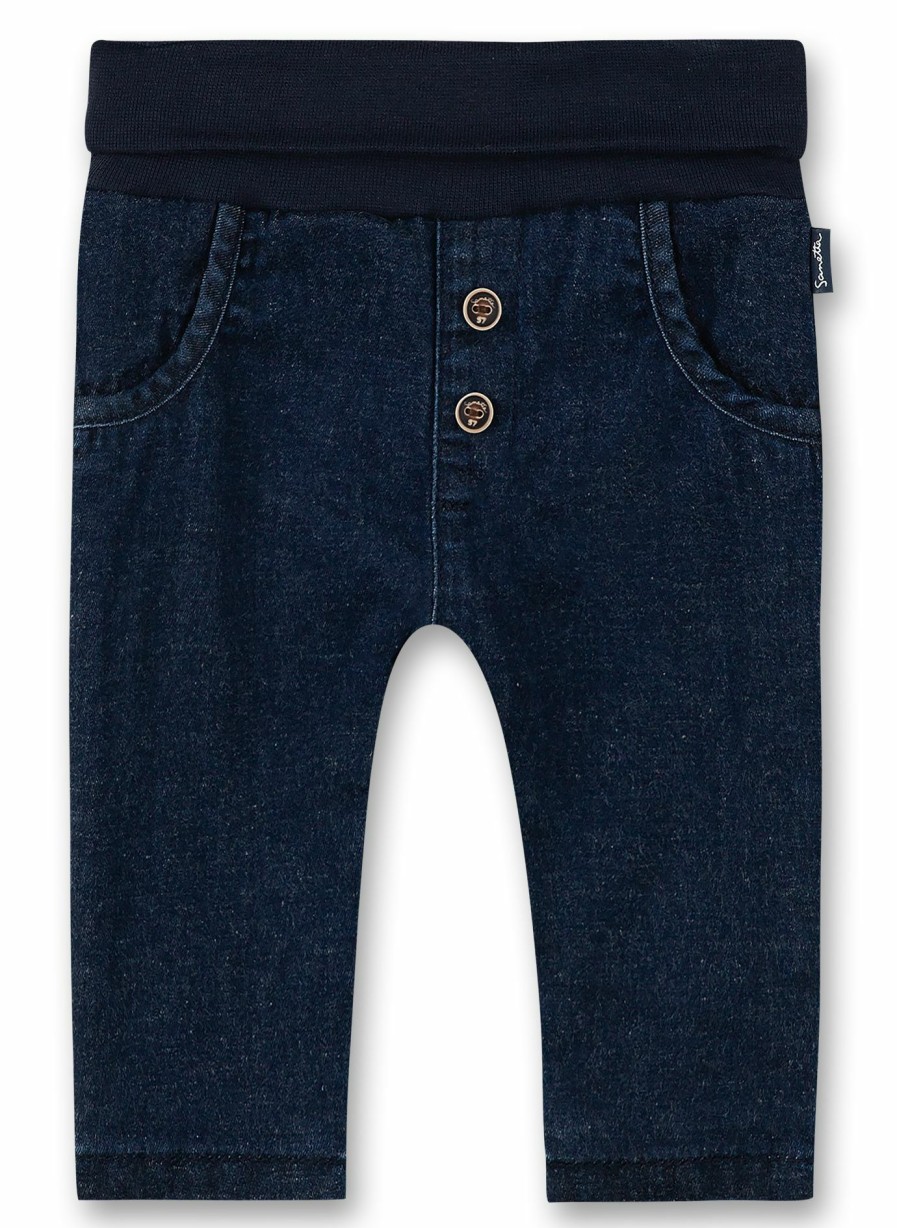 Jungs 0-3 Sanetta Jeans | Unisex-Jeanshose Gefuttert