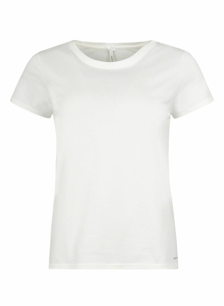 Damen Sanetta Tops | Damen T-Shirt Off-White