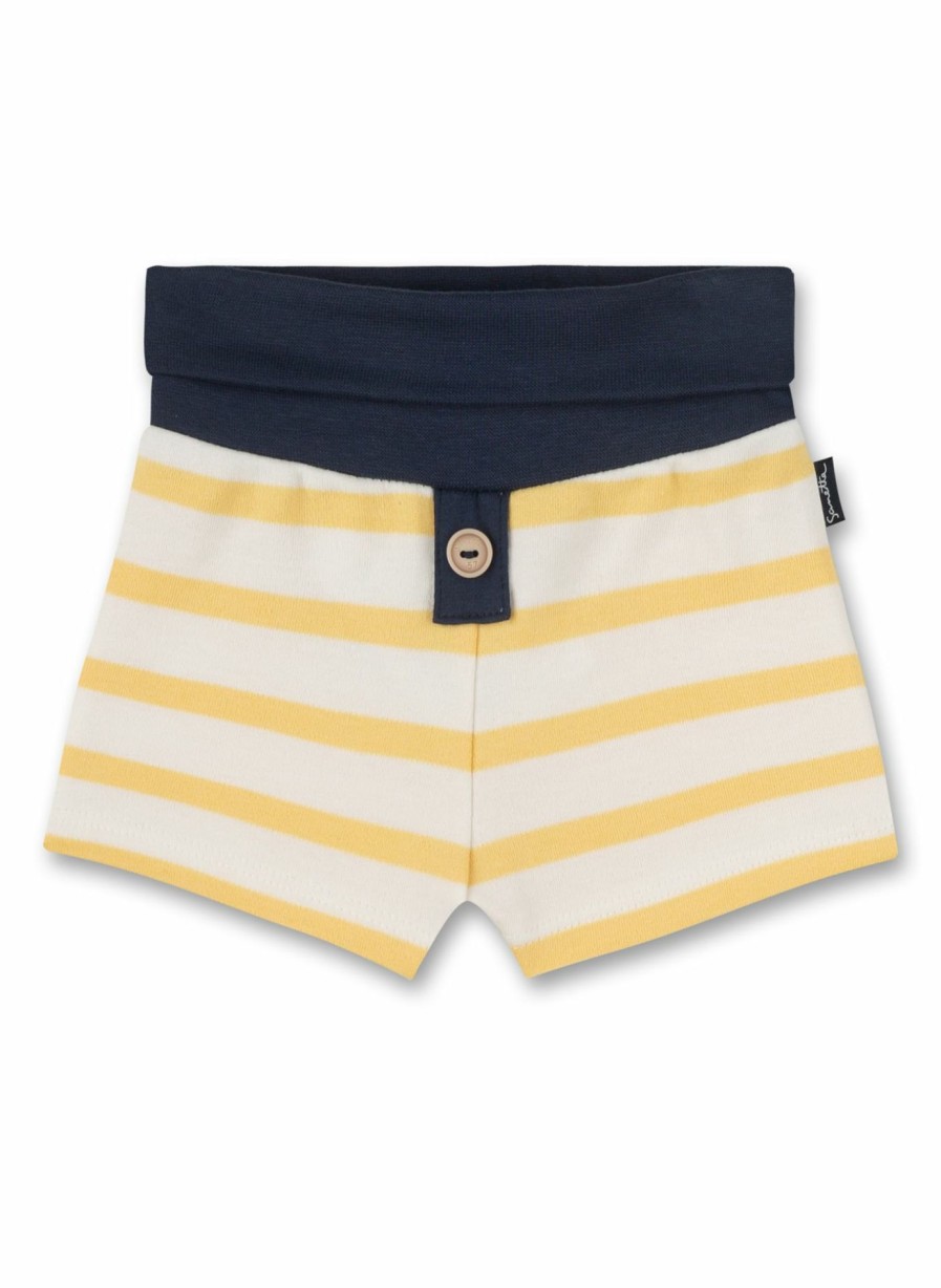 Jungs 0-3 Sanetta Hosen | Jungen-Shorts Off-White