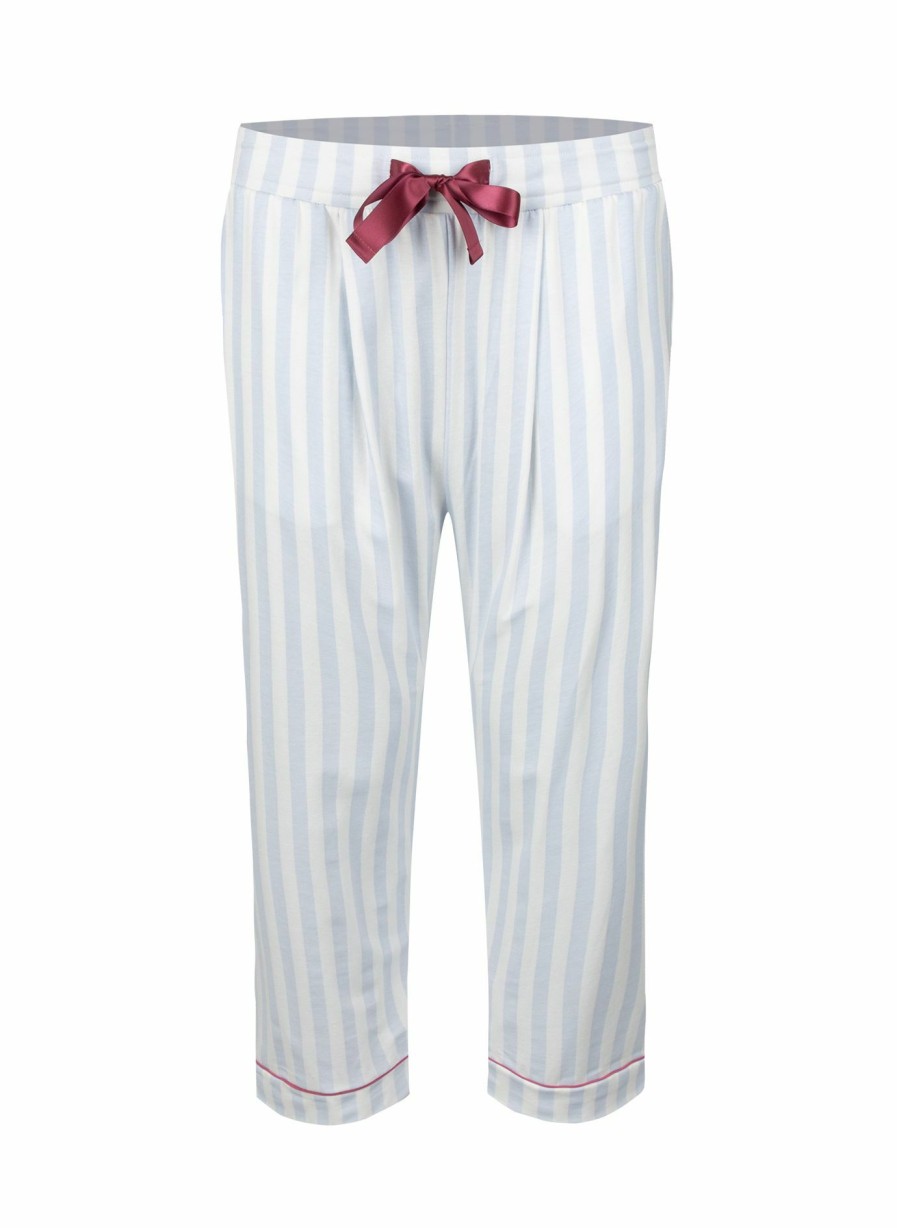 Damen Sanetta Pants | Damen-Pyjamahose Off-White