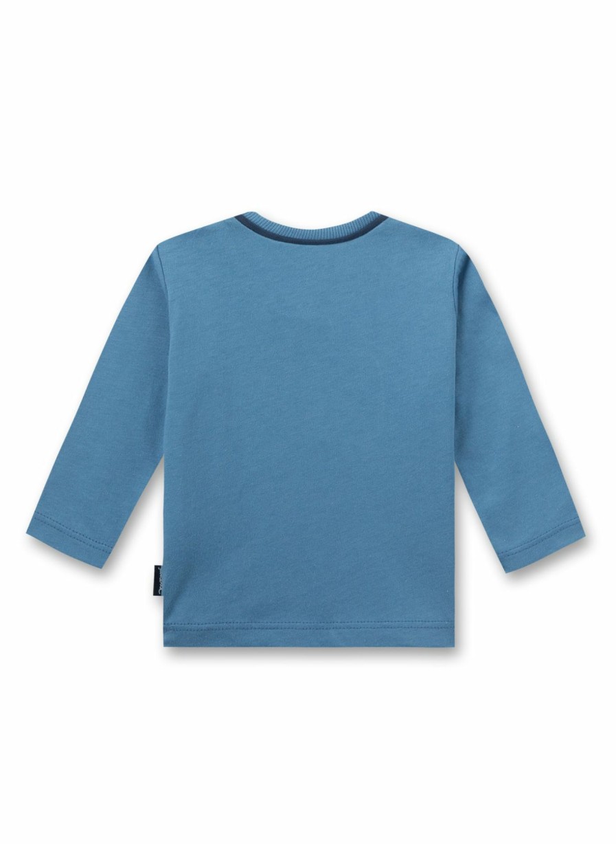 Jungs 0-3 Sanetta Shirts Langarm | Jungen-Shirt Langarm Blau