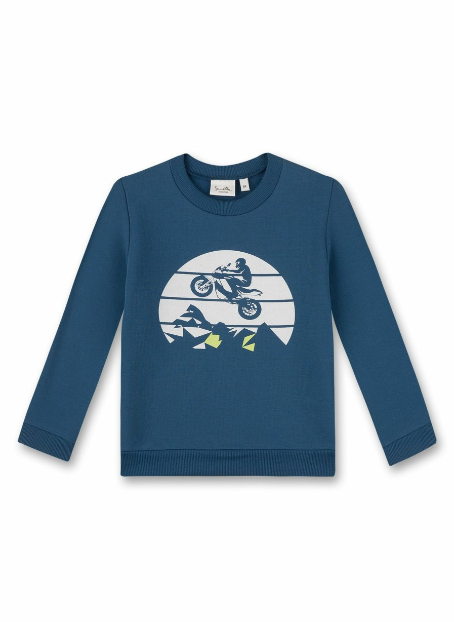 Jungs 3-14 Sanetta Sweatshirts | Jungen-Sweatshirt Blau