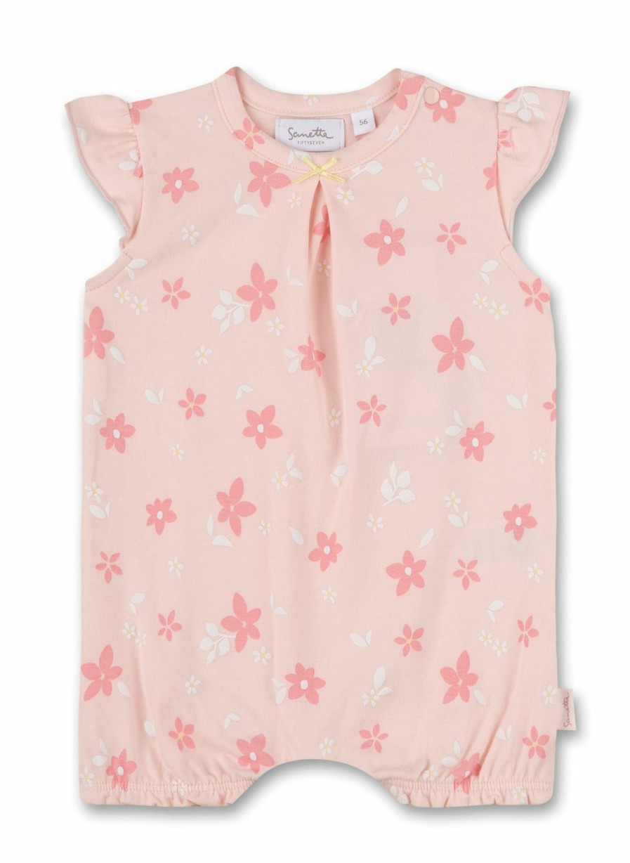 Madchen 0-3 Sanetta Strampler & Overalls | Madchen-Overall Rosa