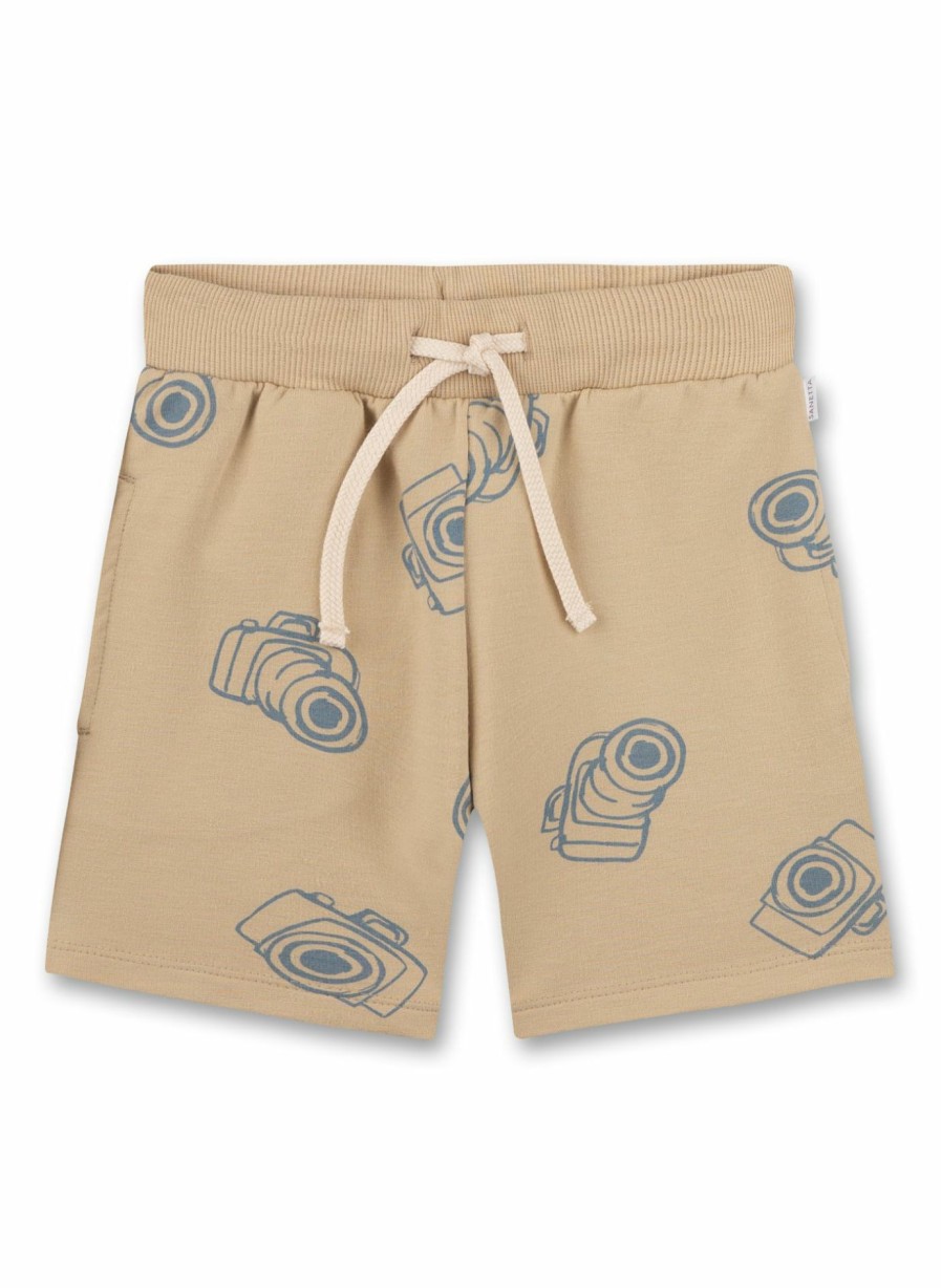 Jungs 3-14 Sanetta Hosen | Jungen-Shorts Braun