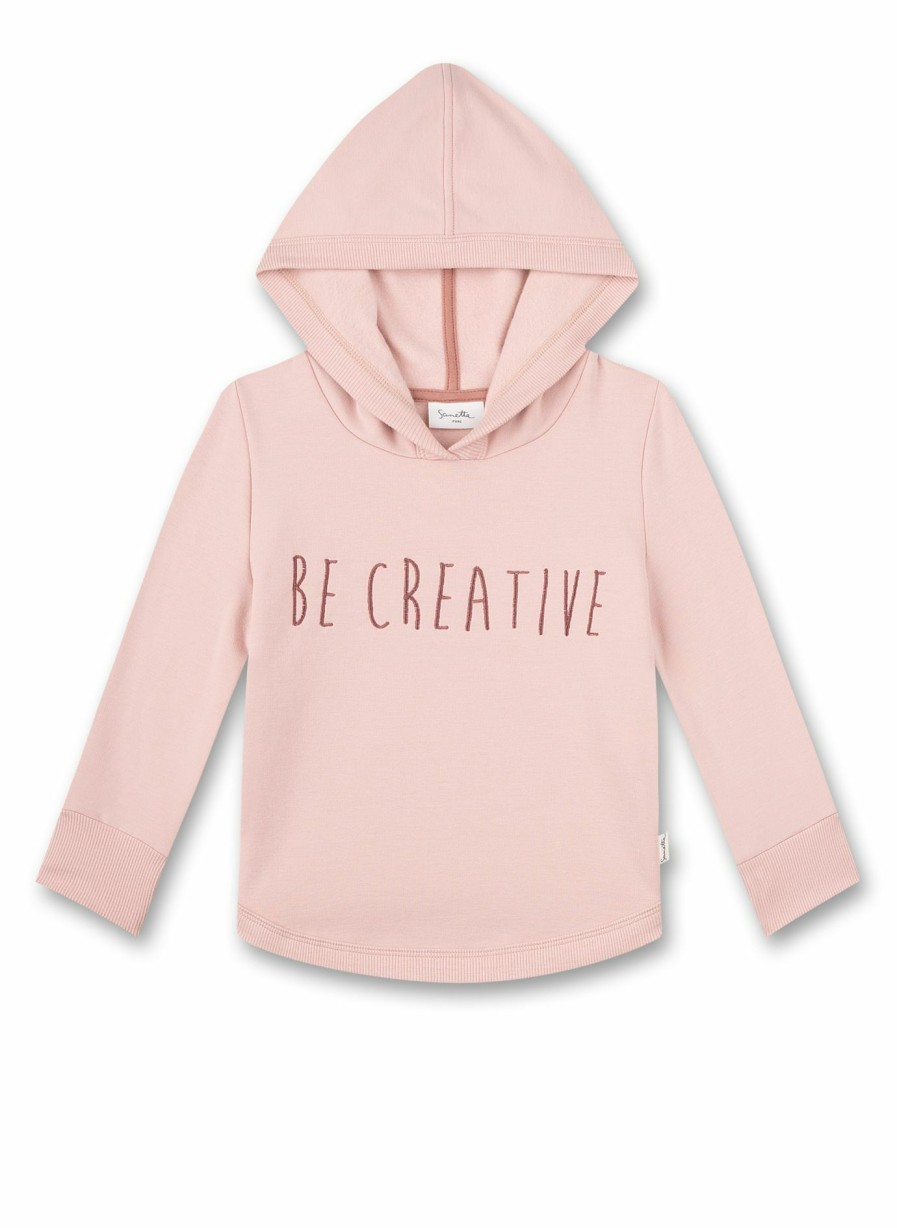 Madchen 3-14 Sanetta Sweatshirts | Madchen-Sweatshirt Mit Kapuze Rosa