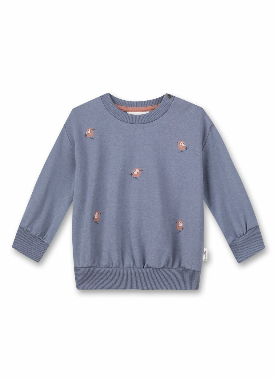 Madchen 0-3 Sanetta Sweatshirts | Madchen-Sweatshirt Blau