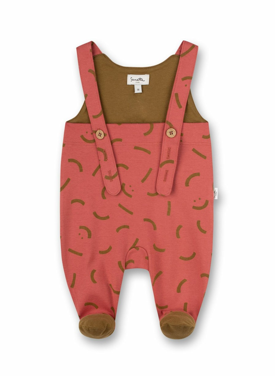 Madchen 0-3 Sanetta Strampler & Overalls | Madchen-Latzhose Rosa