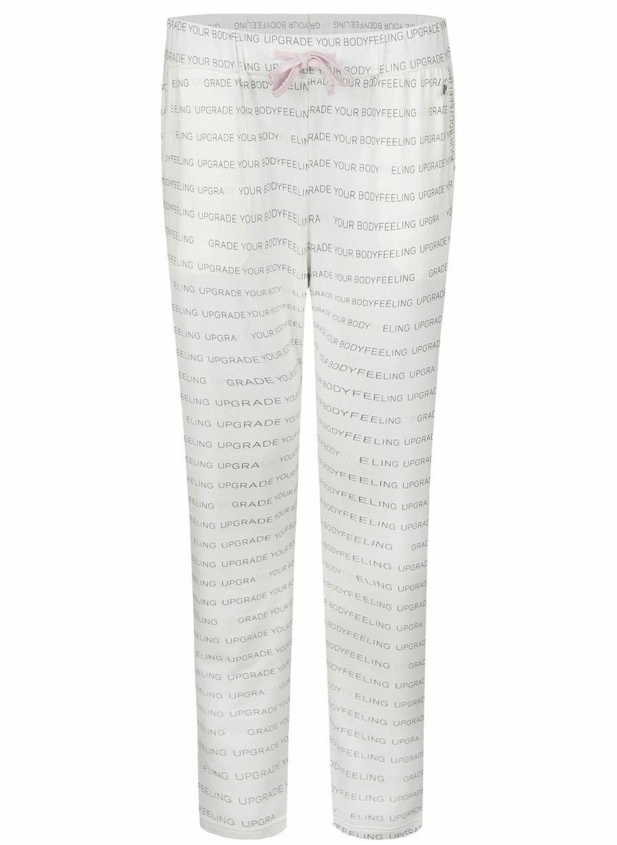 Damen Sanetta Pants | Damen-Schlafhose Off-White