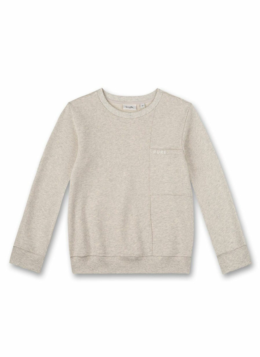 Jungs 3-14 Sanetta Sweatshirts | Jungen-Sweatshirt Beigemelange