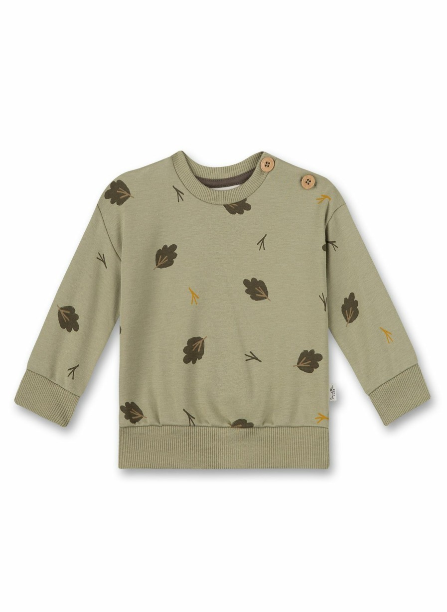 Jungs 0-3 Sanetta Sweatshirts | Jungen-Sweatshirt Grun