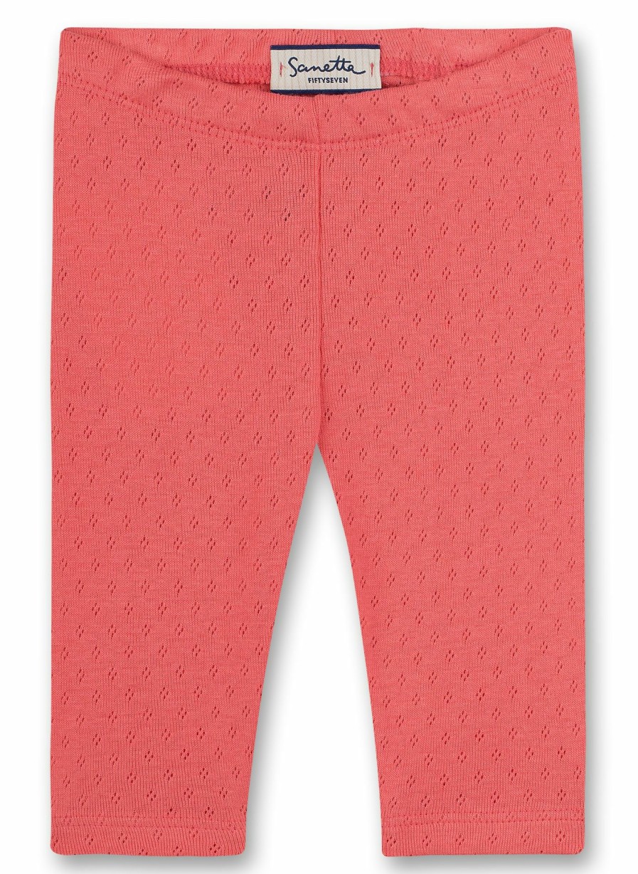 Madchen 0-3 Sanetta Leggings | Madchen-Leggings Rosa Free Bird