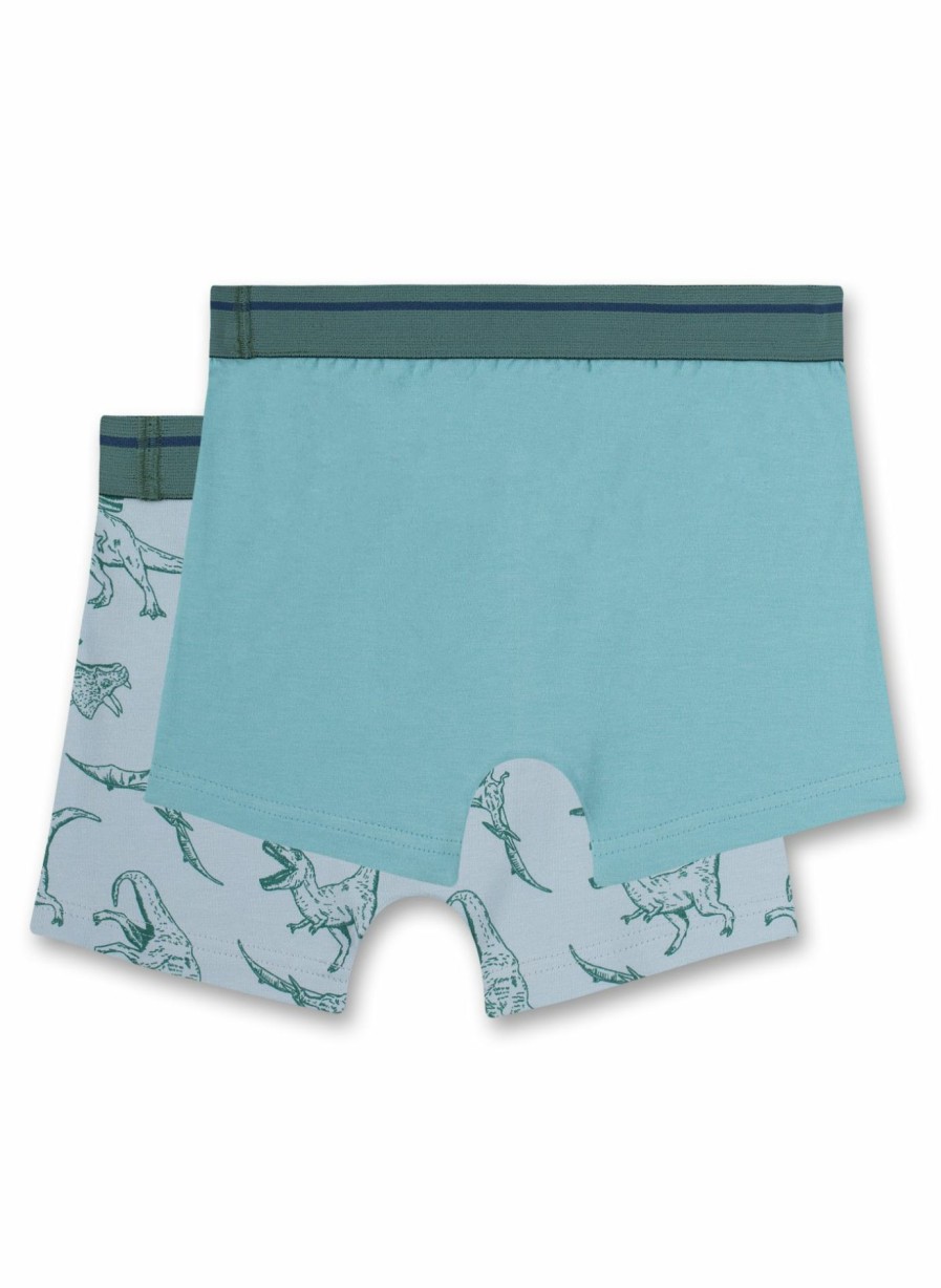 Jungs 3-14 Sanetta Shorts | Jungen-Hipshorts (Doppelpack) Blau