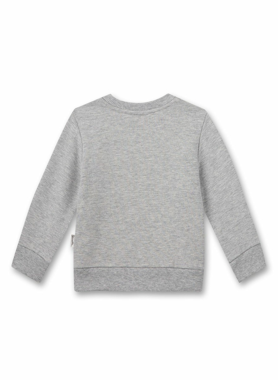 Jungs 0-3 Sanetta Sweatshirts | Jungen-Sweatshirt Graumelange