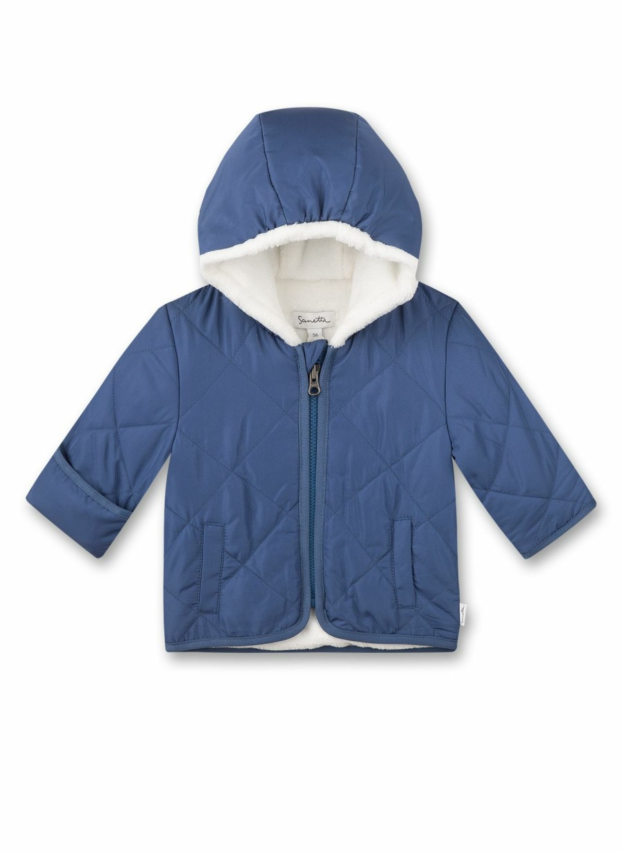 Jungs 0-3 Sanetta Jacken & Westen | Baby-Winterjacke Blau