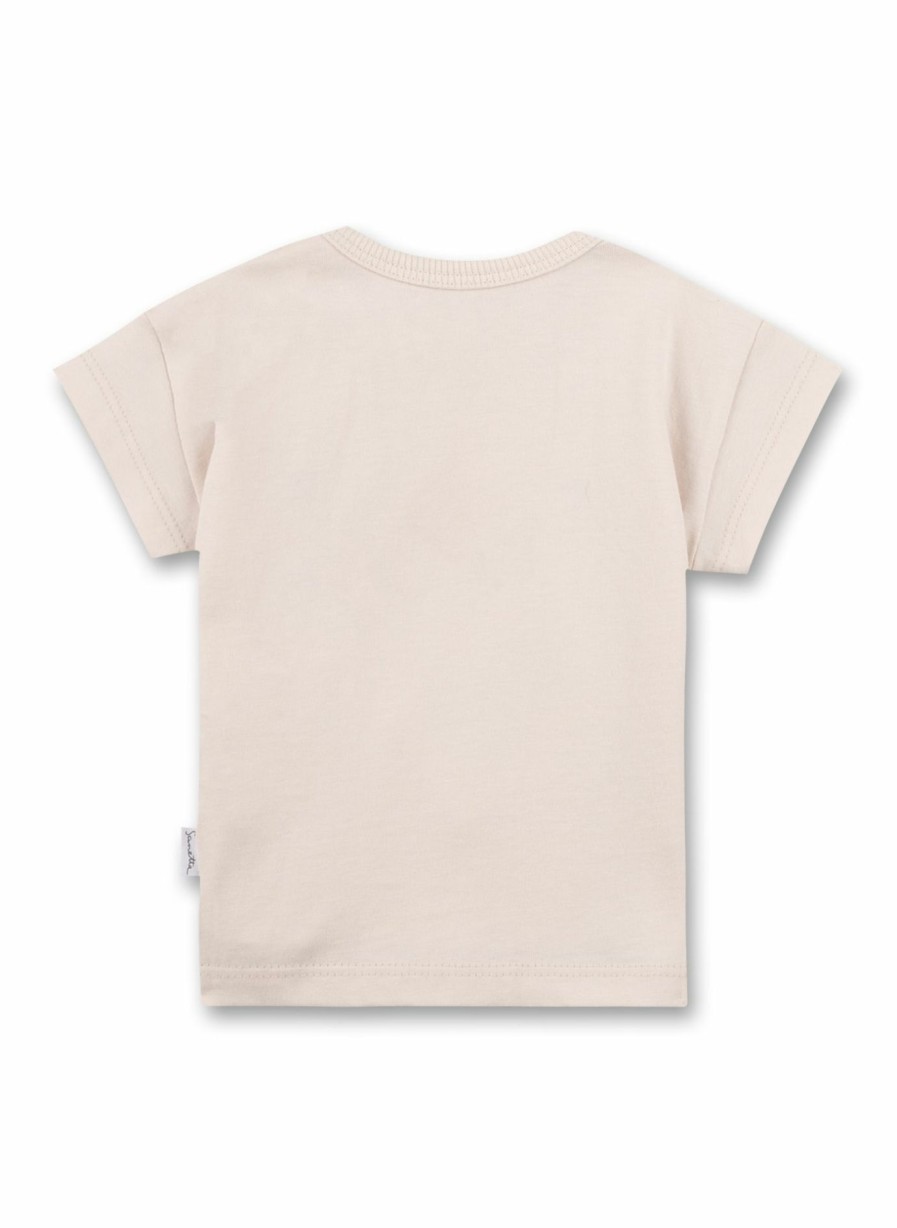 Jungs 0-3 Sanetta T-Shirts | Unisex T-Shirt Beige