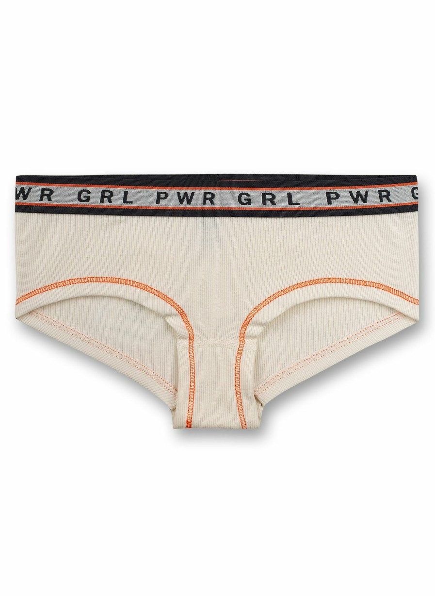 Madchen 3-14 Sanetta Panties & Hipster | Madchen-Cutbrief Off-White Athleisure