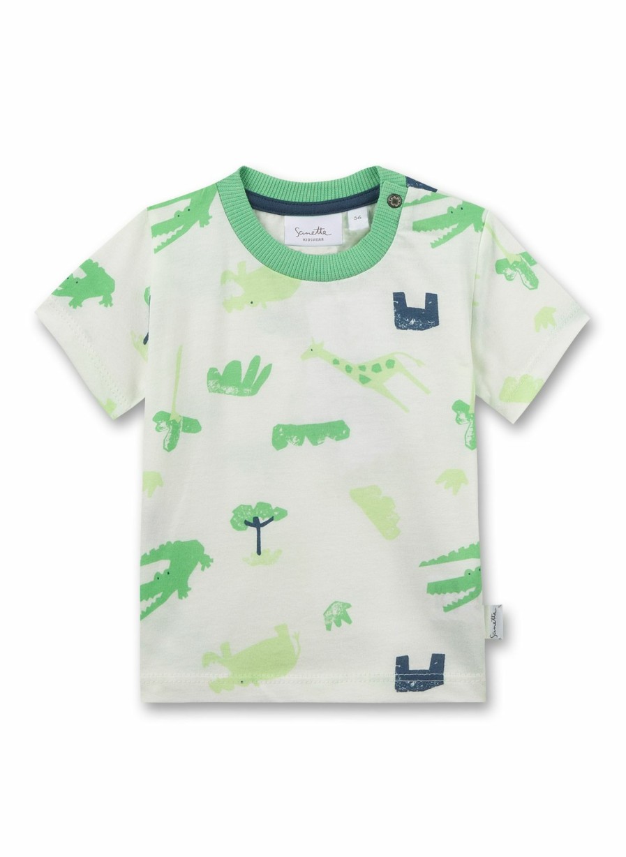 Jungs 0-3 Sanetta T-Shirts | Jungen T-Shirt Off-White