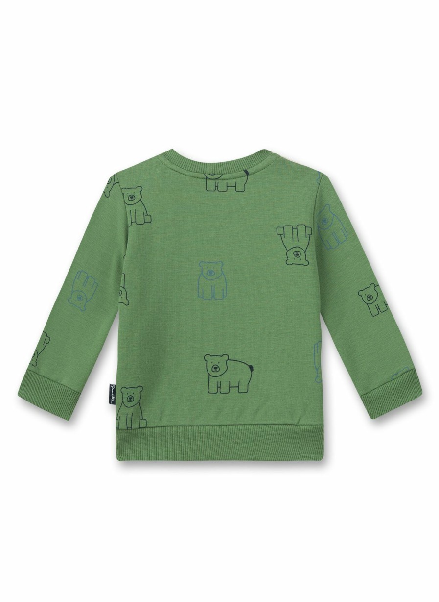 Jungs 0-3 Sanetta Sweatshirts | Jungen-Sweatshirt Grun