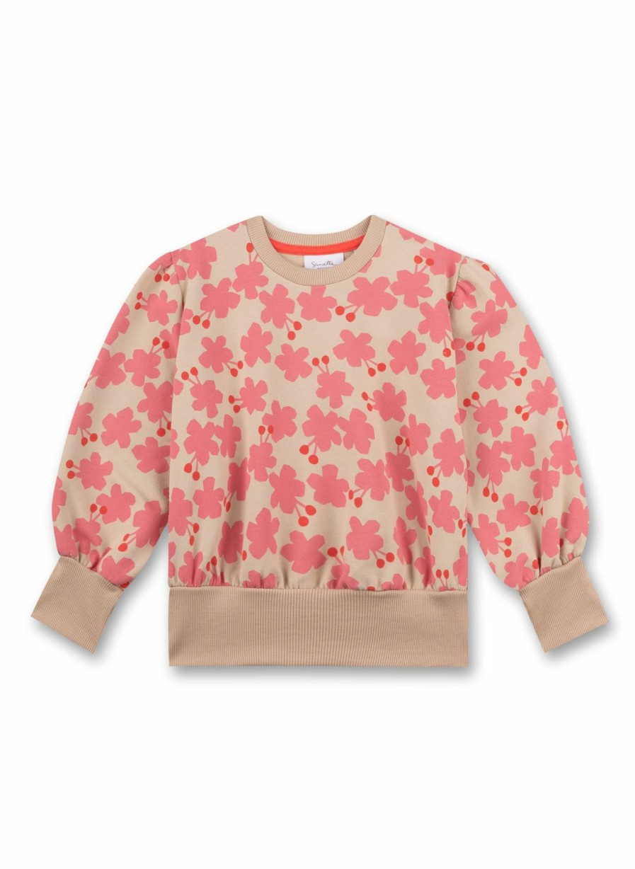 Madchen 3-14 Sanetta Sweatshirts | Madchen-Sweatshirt Beige