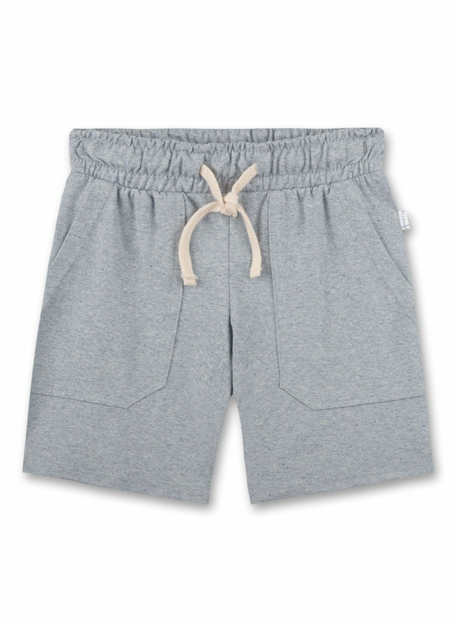 Jungs 3-14 Sanetta Hosen | Jungen-Shorts Blaumelange