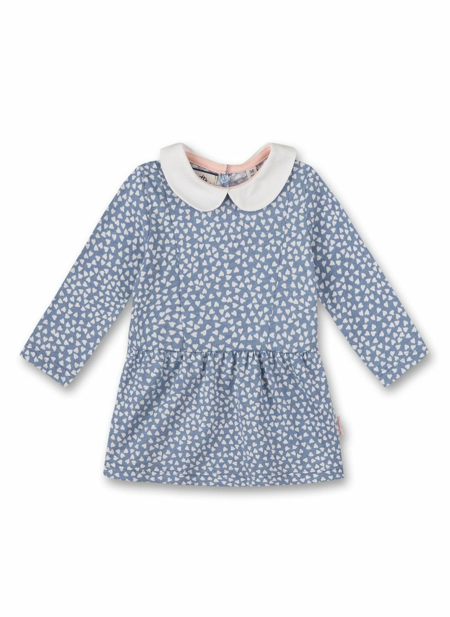 Madchen 0-3 Sanetta Kleider & Rocke | Madchen-Kleid Blau Little Spikes