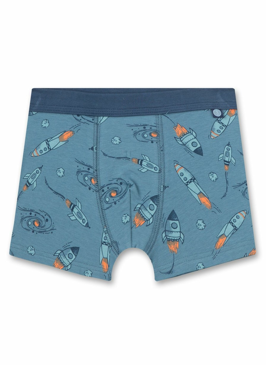 Jungs 3-14 Sanetta Shorts | Jungen-Hipshorts Blau