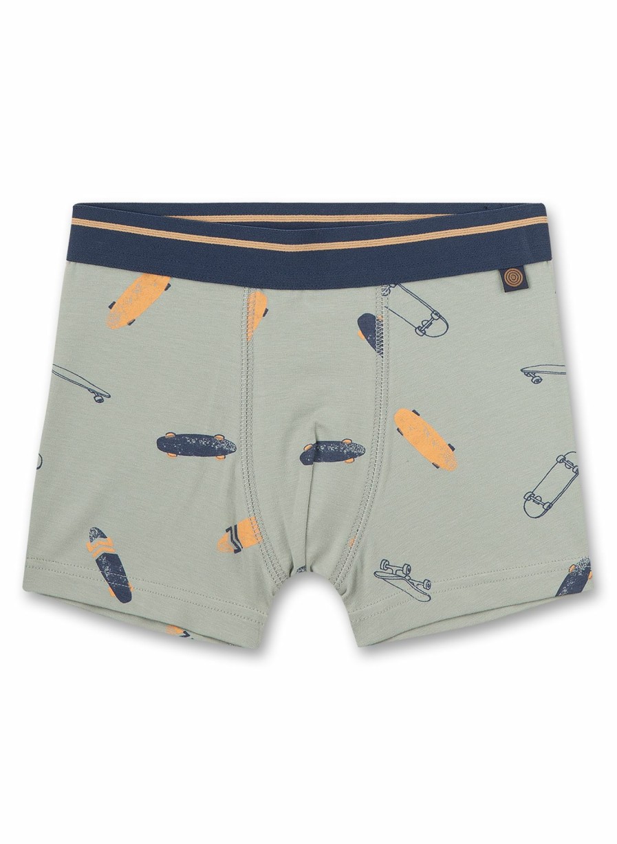 Jungs 3-14 Sanetta Shorts | Jungen-Hipshorts Grau