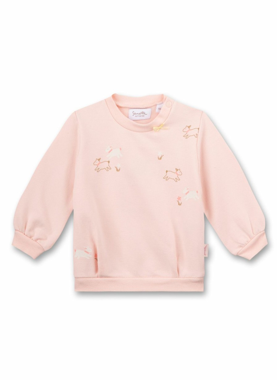 Madchen 0-3 Sanetta Sweatshirts | Madchen-Sweatshirt Rosa