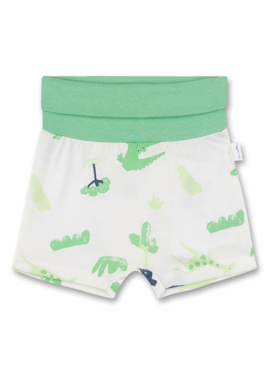 Jungs 0-3 Sanetta Hosen | Jungen-Shorts Off-White