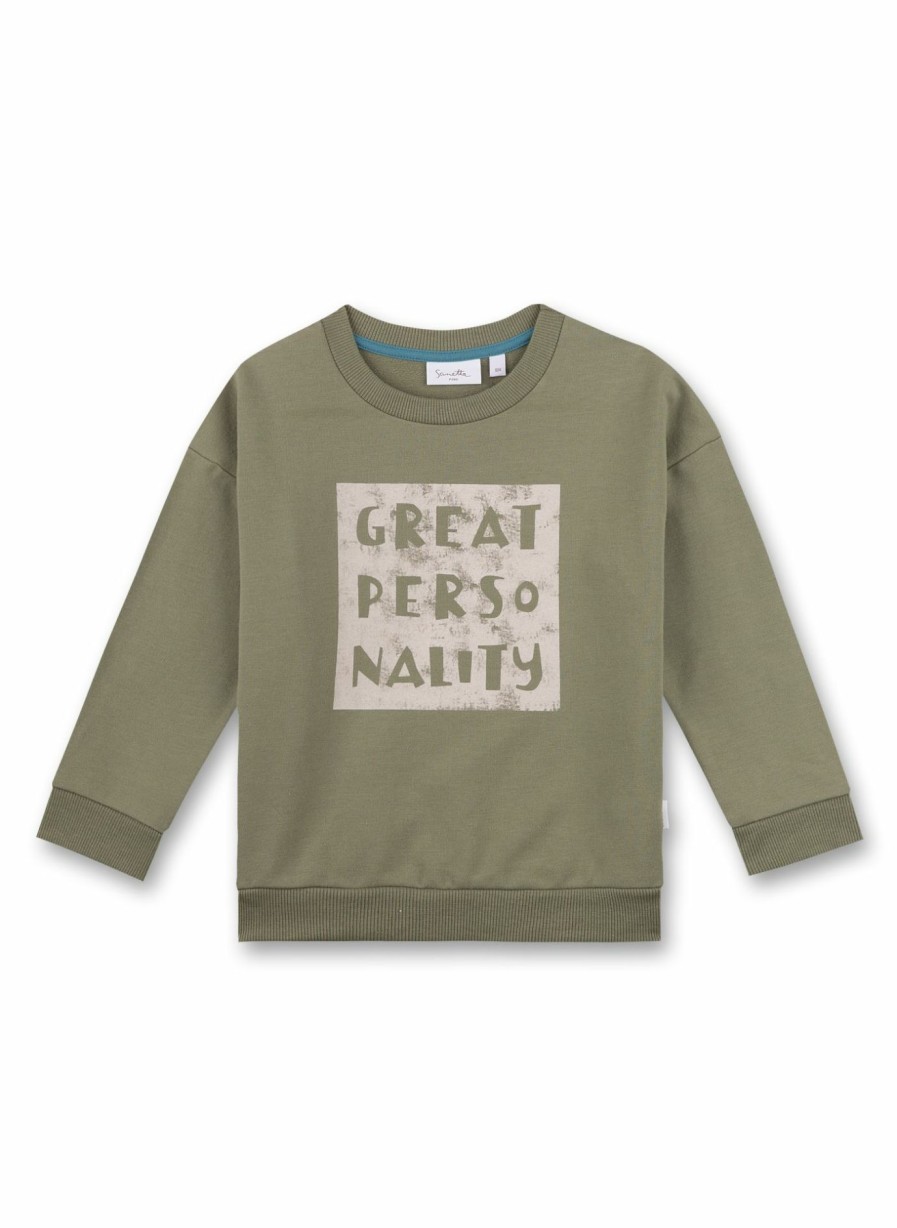 Jungs 3-14 Sanetta Sweatshirts | Jungen-Sweatshirt Grun