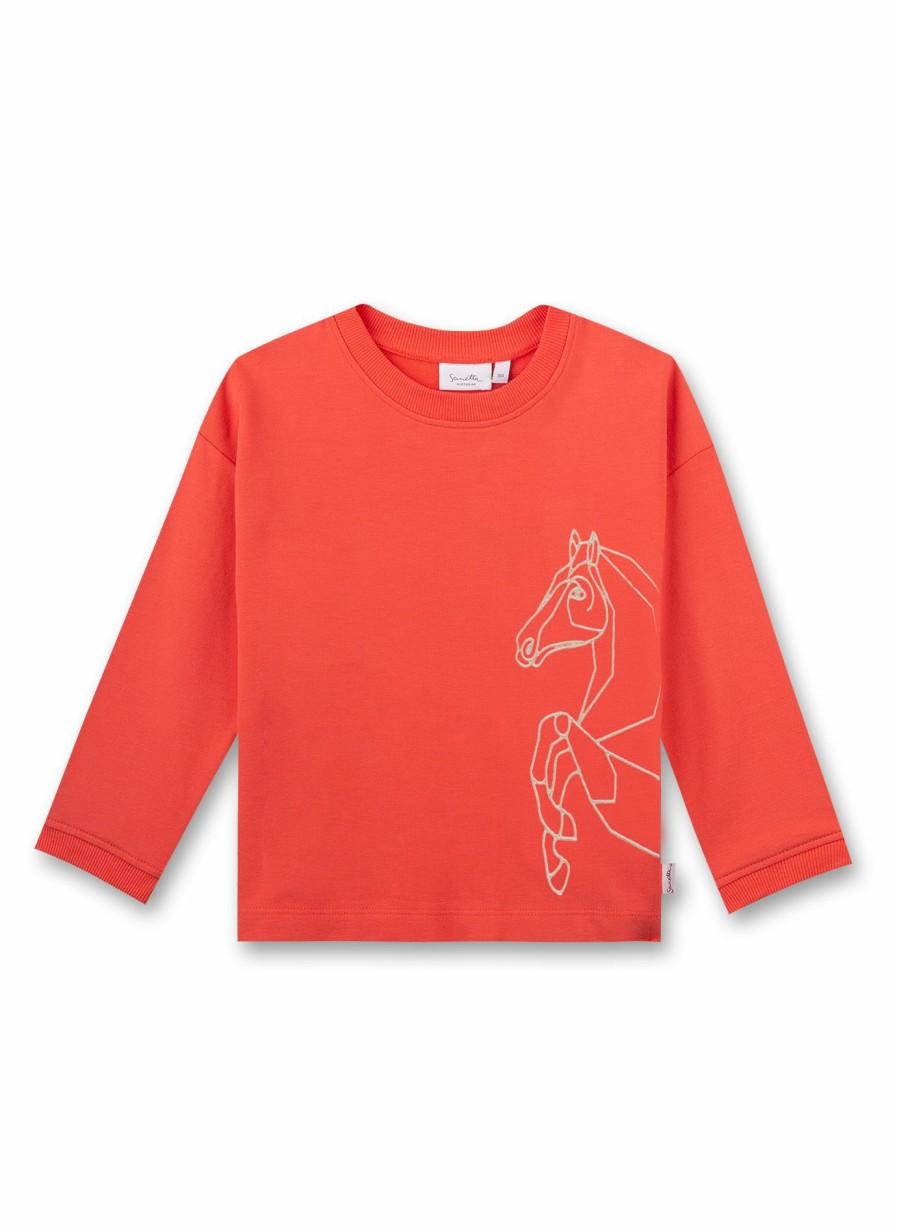 Madchen 3-14 Sanetta Sweatshirts | Madchen-Sweatshirt Pink