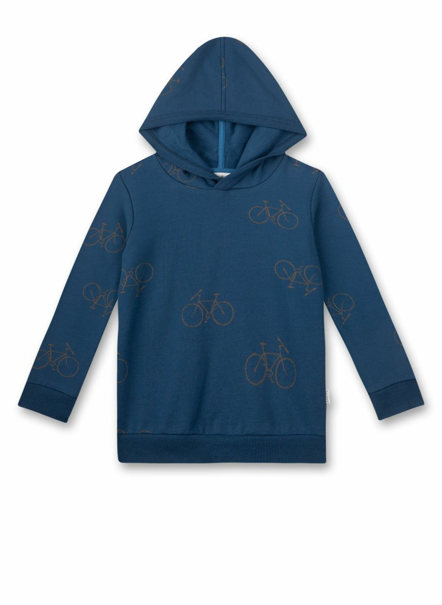 Jungs 3-14 Sanetta Sweatshirts | Jungen-Sweatshirt Mit Kapuze Blau