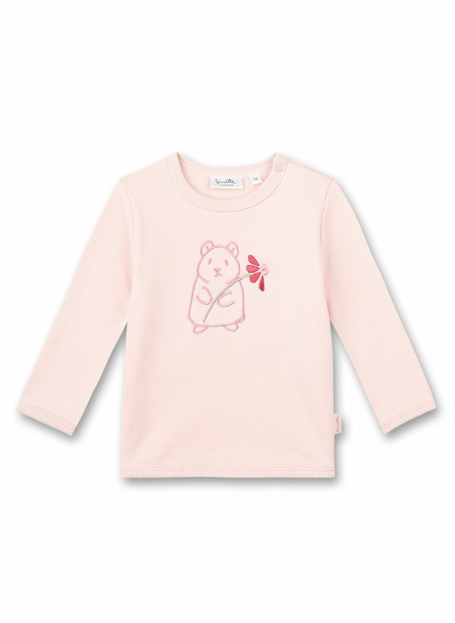 Madchen 0-3 Sanetta Sweatshirts | Madchen-Shirt Langarm Rosa