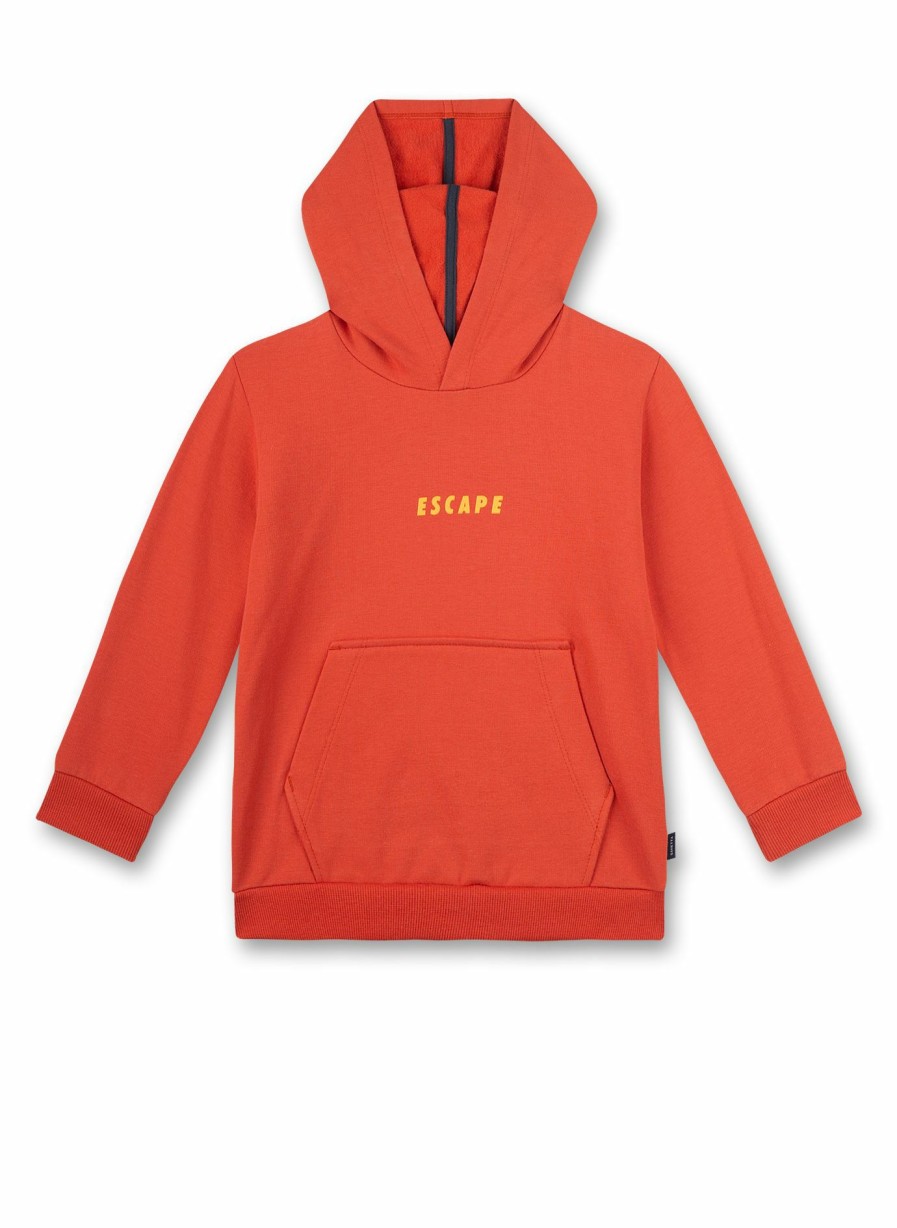 Jungs 3-14 Sanetta Sweatshirts | Jungen-Sweatshirt Orange Expedition