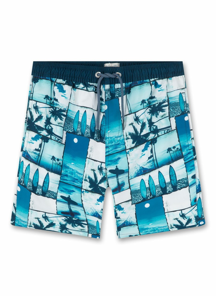 Jungs 3-14 Sanetta Badehosen | Jungen-Badeshorts Blau