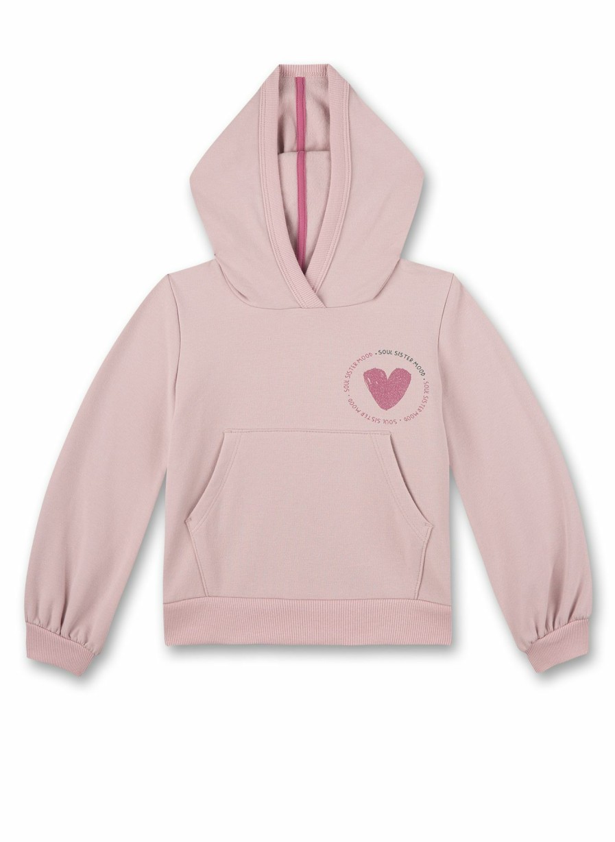 Madchen 3-14 Sanetta Sweatshirts | Madchen-Kapuzensweatshirt Rosa